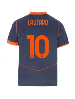 Inter Milan Lautaro Martinez #10 Replika Tredje Kläder 2025-26 Kortärmad